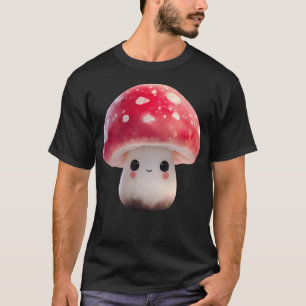 Mushroom Cottagecore Cute Halloween Costume Funny  T-Shirt