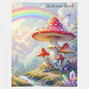 Mushroom Creek Fleece Blanket