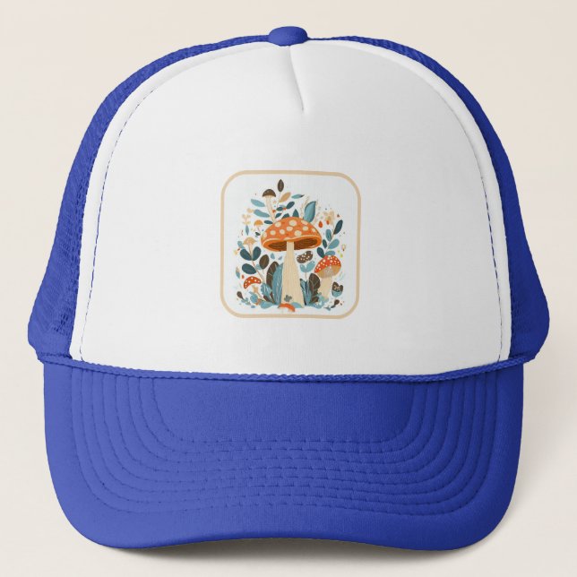 Mushroom Day Magic Trucker Hat (Front)