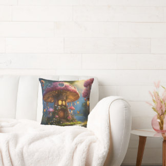 Mushroom Dreams: Soft Cushion for Every Space"