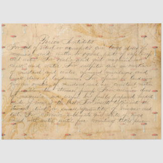 Mushroom Ephemera Design Series #3 Tissue Paper