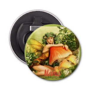 Mushroom fairy Thunder_Cove Bottle Opener