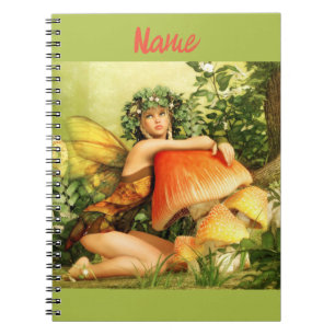 Mushroom fairy Thunder_Cove Notebook