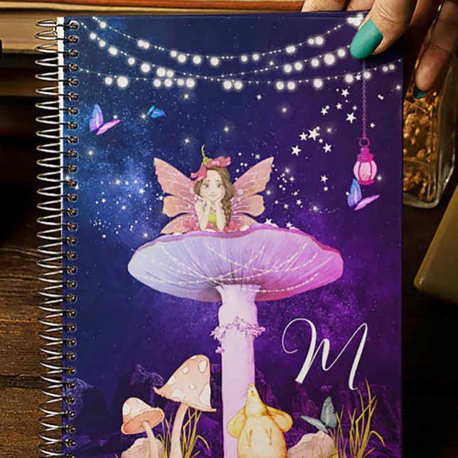 Mushroom Fantasy  Magical Enchanted Fairy School  Notebook (Creator Uploaded)