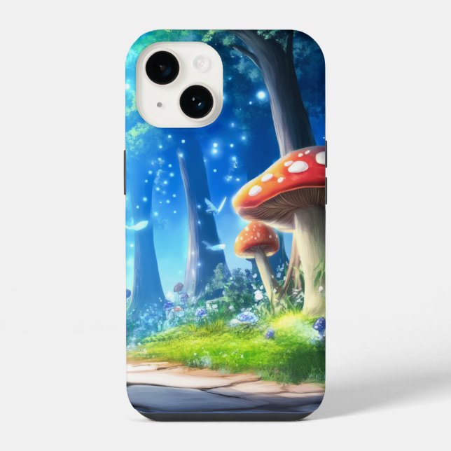 Mushroom Forest iPhone Case (Back)