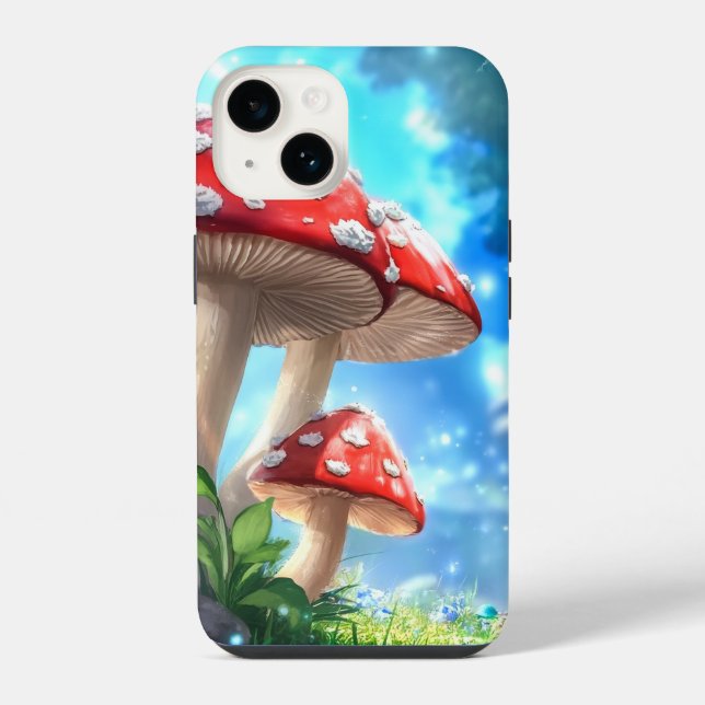 Mushroom Forest iPhone Case (Back)