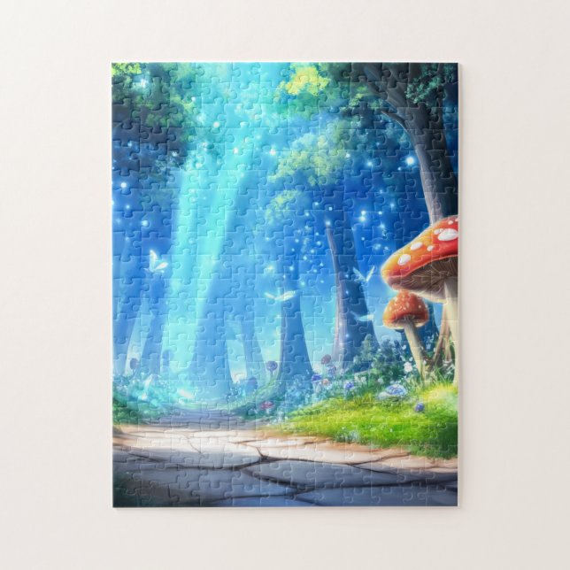 Mushroom Forest Jigsaw Puzzle (Vertical)