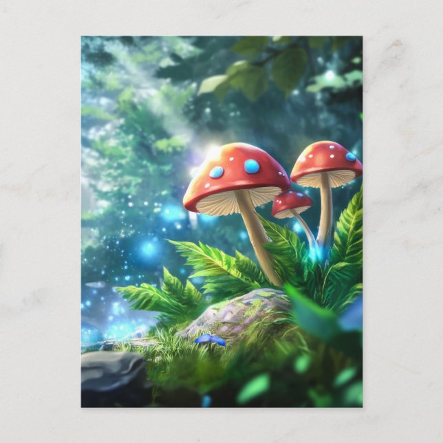 Mushroom Forest Postcard (Front)
