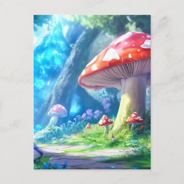 Mushroom Forest Postcard (Front)