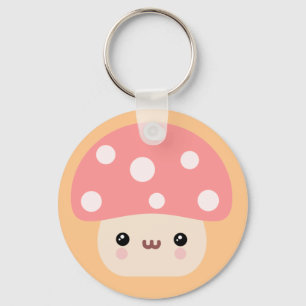 Mushroom Friends Keychain