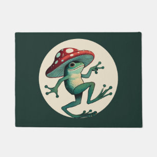 Mushroom Frog Doormat