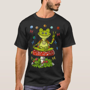 Mushroom Frog Meditation T-Shirt