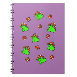 Mushroom Frog Notebook