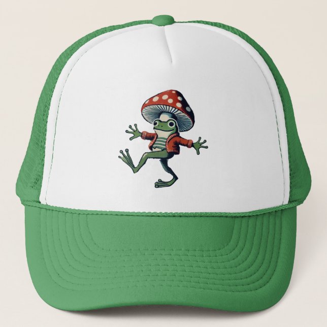 Mushroom Frog                                      Trucker Hat (Front)