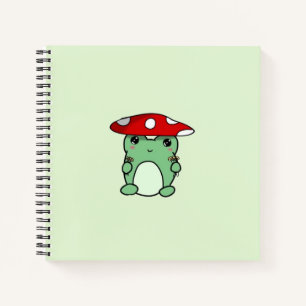 Mushroom Froggy Notebook