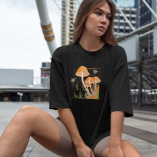 Mushroom Garden Cottagecore T-Shirt