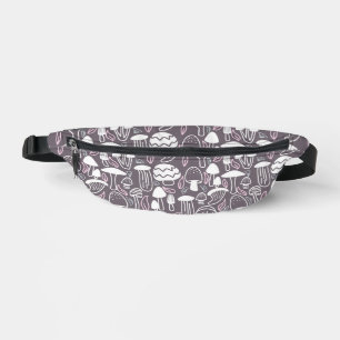 Mushroom Grey Fanny Pack