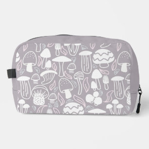 Mushroom Grey White Dopp Kit