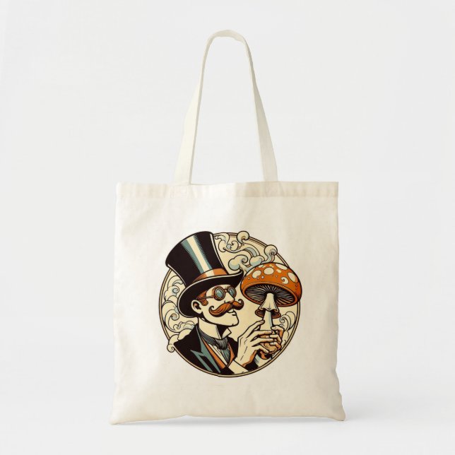 mushroom guy totebag tote bag (Front)