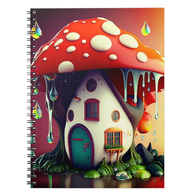 Mushroom House Notebook (Front)