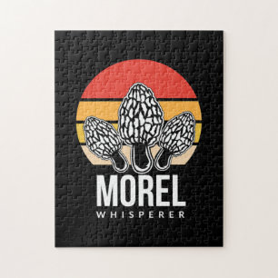Mushroom Hunter Morel Whisperer Jigsaw Puzzle