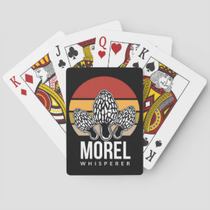 Mushroom Hunter Morel Whisperer Playing Cards