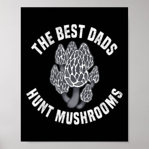 Mushroom Hunting Morel Shrooming Poster