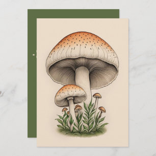 MUSHROOM INVITATION