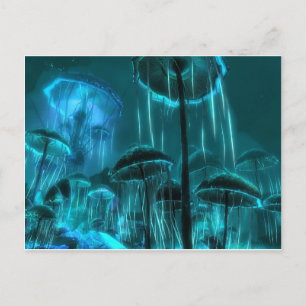 Mushroom Jellyfish Postcard