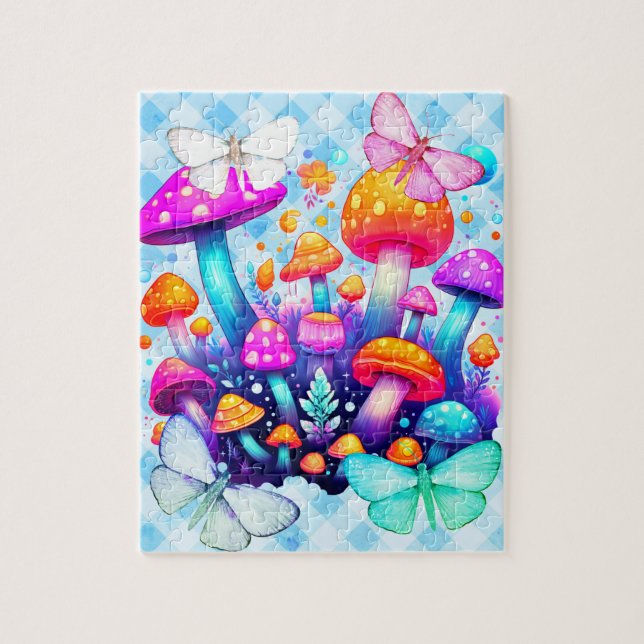 mushroom jigsaw puzzle (Vertical)