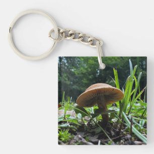 Mushroom keychain