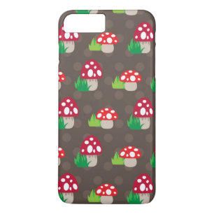 mushroom kids pattern iPhone 8 plus/7 plus case