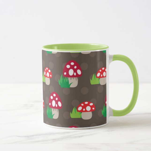 mushroom kids pattern mug (Right)