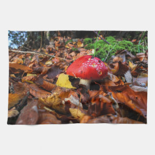 Mushroom Kitchen Towel