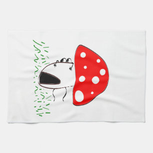 mushroom kitchen towel
