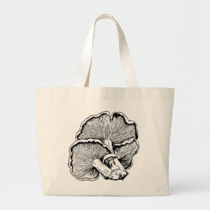 Mushroom Large Tote Bag