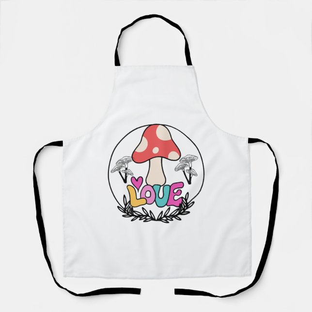 Mushroom love apron (Front)
