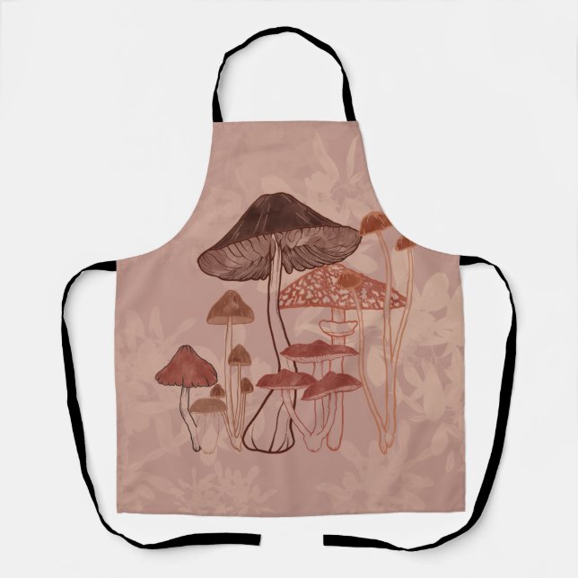Mushroom Love Apron (Front)