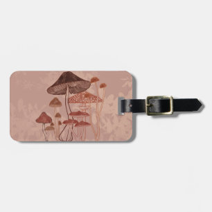 Mushroom Love Classic Luggage Tag