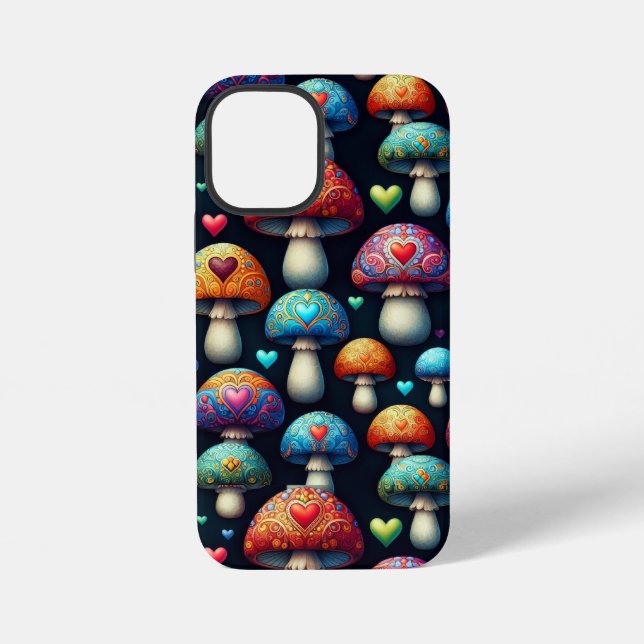 Mushroom Love iPhone Case (Back)