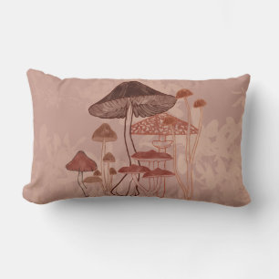Mushroom Love Lumbar Pillow