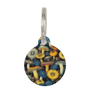 Mushroom Magic Pet ID Tag