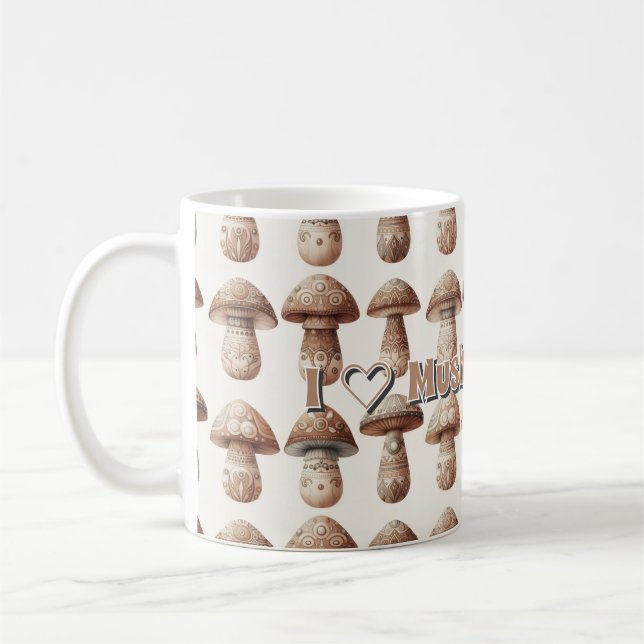 Mushroom Maker Coffee Mug (Left)