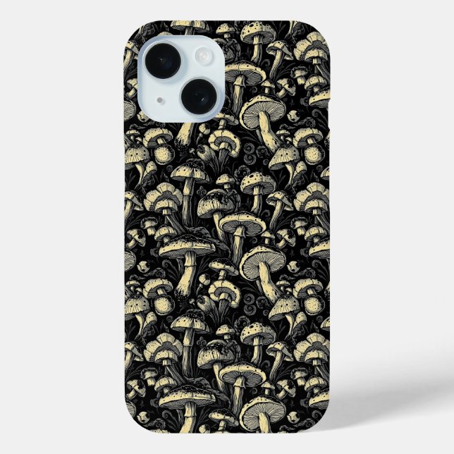 Mushroom Masterpiece Case-Mate iPhone Case (Back)