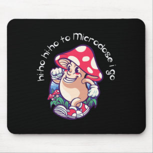 Mushroom Microdosing Mental Health Awareness  Mouse Pad