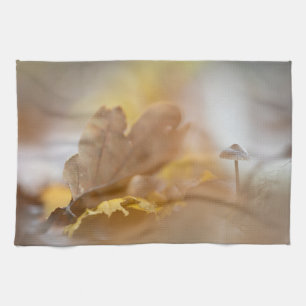 Mushroom Nature Photo Kitchen Towel