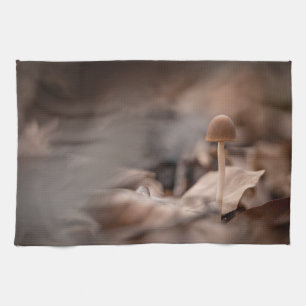 Mushroom Nature Photo Kitchen Towel