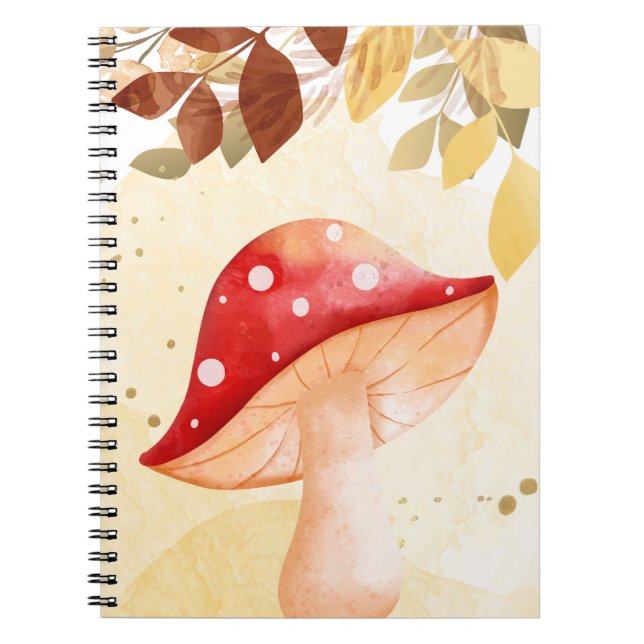 Mushroom Notebook (Front)