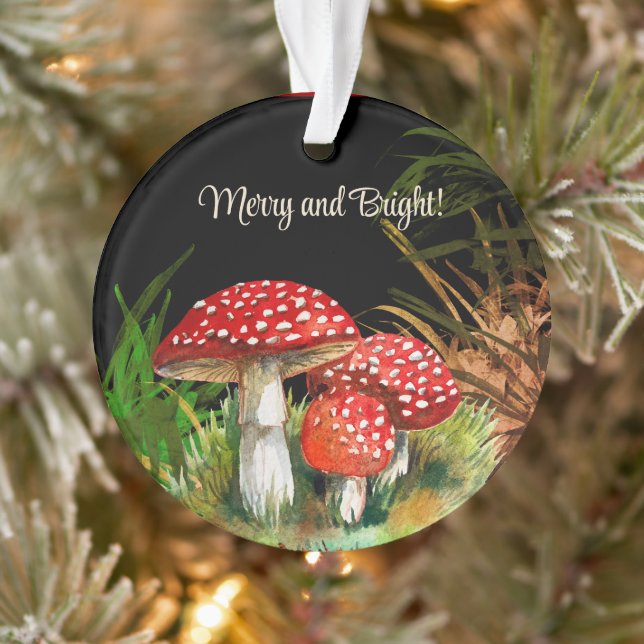 Mushroom Ornament (Tree)
