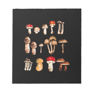 Mushroom Picker Life Notepad